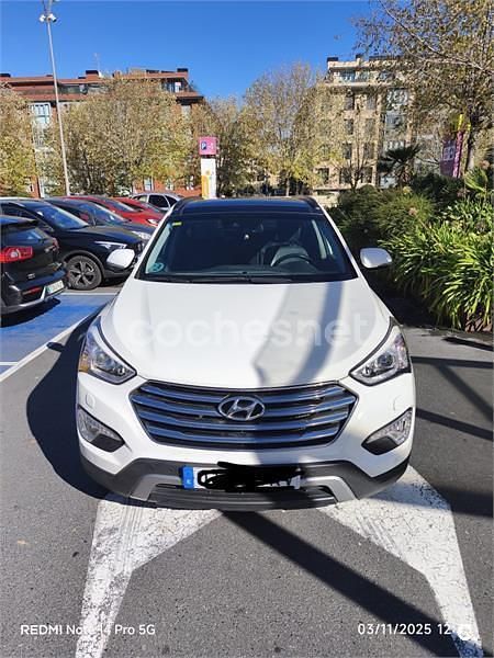 Blanco Usado 2015 Hyundai Grand Santa Fe Style SUV | 18.600 € - Imagen 1/4