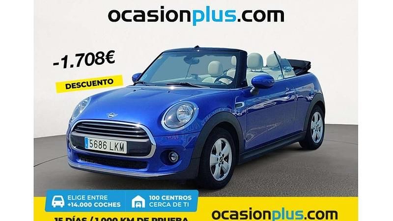 Azul Usado 2020 Mini One Cabriolet Descapotable | 17.082 € (Buen precio) - Imagen 1/4