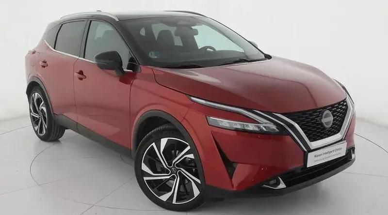 Fuji sunset midnight black Usado 2023 Nissan Qashqai Tekna SUV | 29.500 € (Un poco caro) - Imagen 1/4