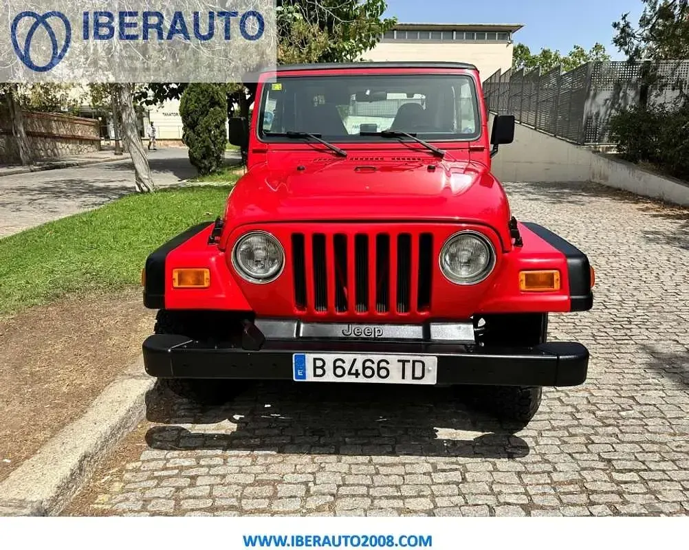 Usado Jeep Wrangler 121 CV (88 kW) 1997 Rojo SUV