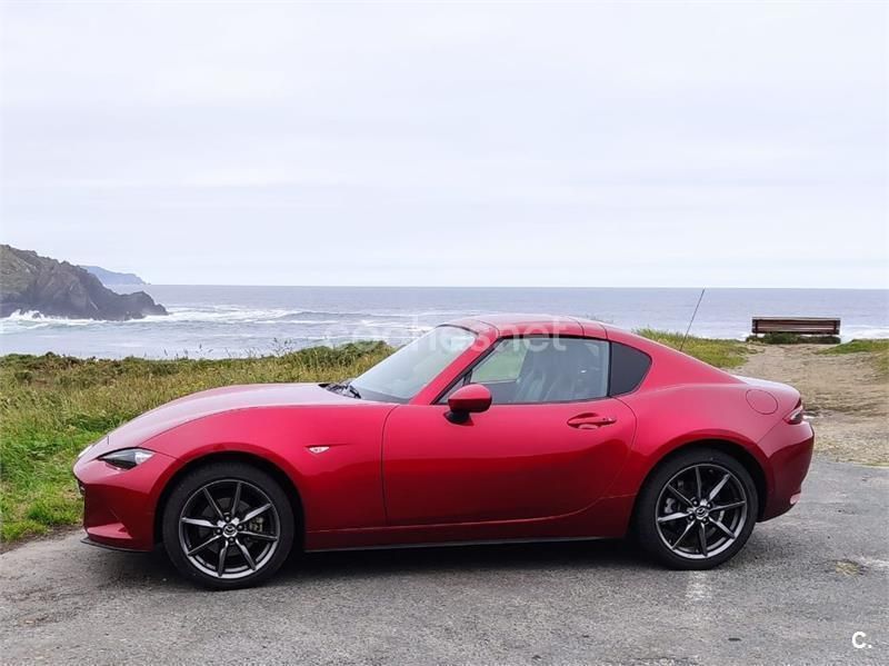 Granate Usado 2018 Mazda MX5 Descapotable | 29.900 € (Caro) - Imagen 1/4