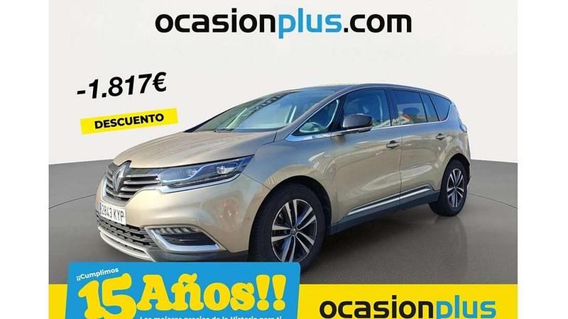 Beige Usado 2019 Renault Espace LIMITED Monovolumen | 18.173 € (Super precio) - Imagen 1/4