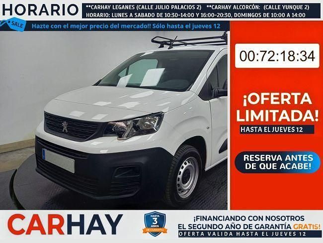Usado Peugeot Partner S 101 CV (74 kW) 2020 Blanco Monovolumen