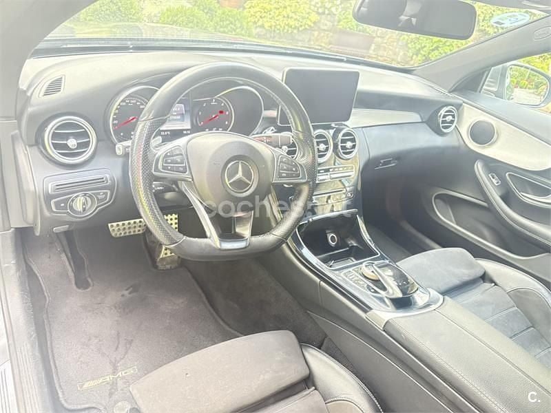 Usado Mercedes C220 170 CV (125 kW) 2017 Gris / plata Coupe