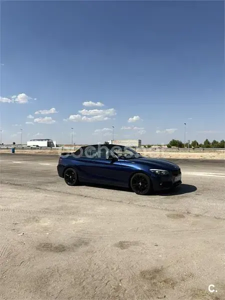 Usado BMW 218 150 CV (110 kW) 2019 Azul Descapotable