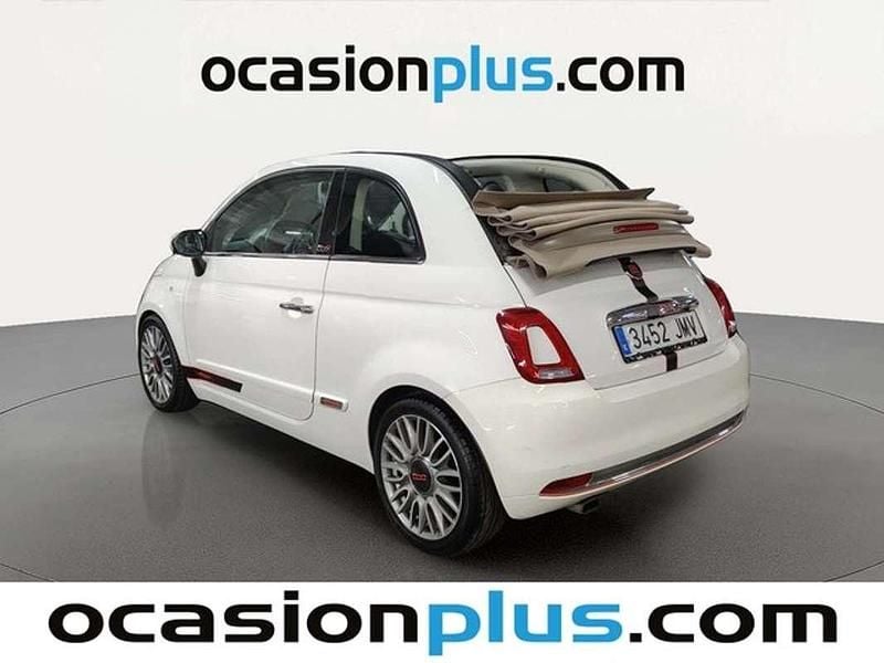 Usado Fiat 500C Lounge 69 CV (50 kW) 2016 Blanco Descapotable