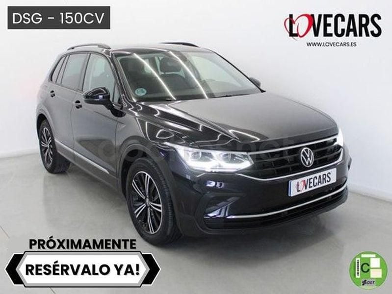 Usado VW Tiguan Life 150 CV (110 kW) 2022 Negro SUV