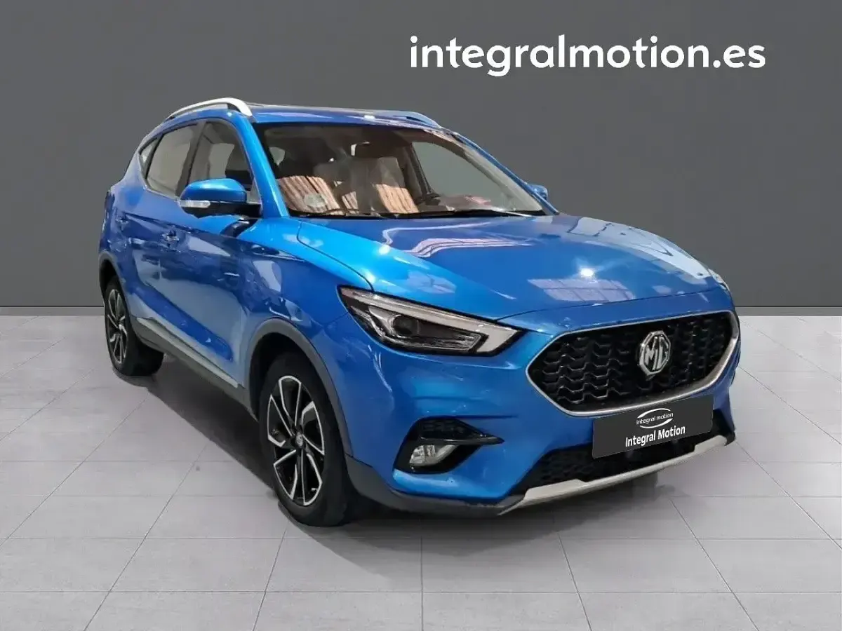 Usado MG ZS Luxury 111 HP (81 kW) 2022 Azul Sedan