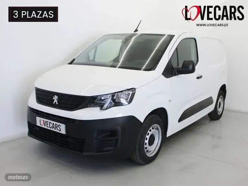 Usado Peugeot Partner Premium 101 CV (74 kW) 2022 Blanco Monovolumen