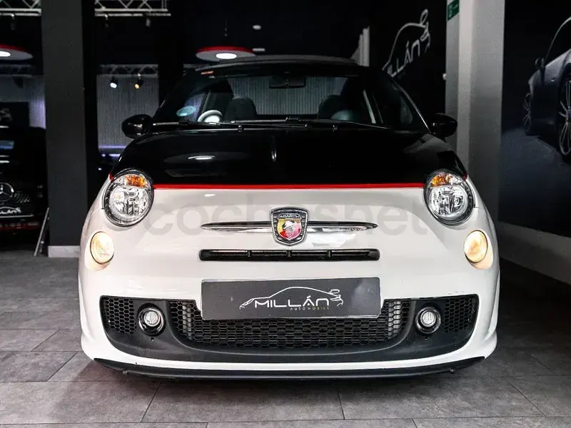 Usado Abarth 500C 140 CV (102 kW) 2010 Blanco Descapotable