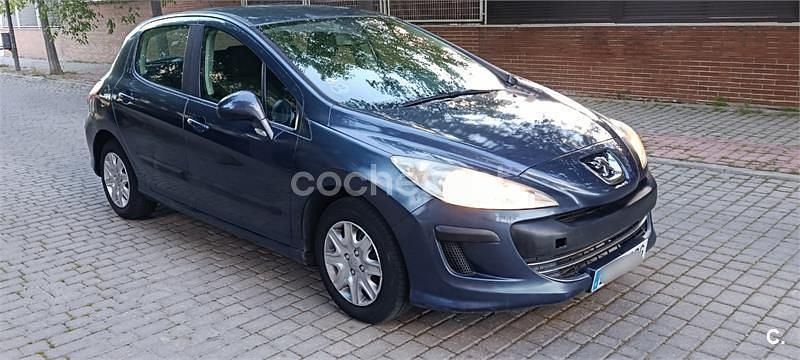 Usado Peugeot 308 110 CV (80 kW) 2009 Azul Berlina