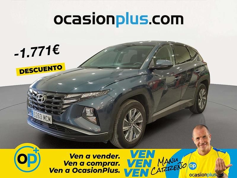 Usado Hyundai Tucson 150 CV (110 kW) 2022 Gris SUV