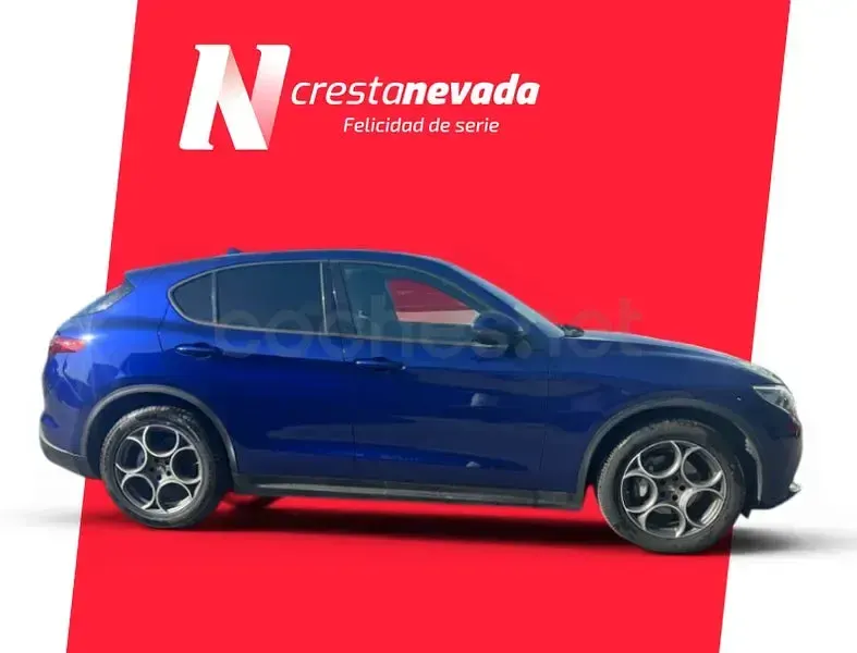 Usado Alfa Romeo Stelvio Sprint 190 CV (139 kW) 2022 Azul SUV