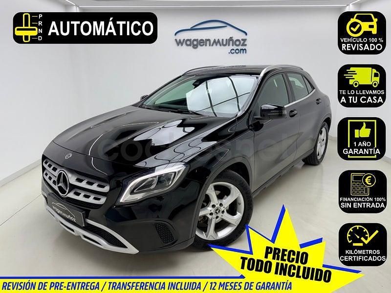 Usado Mercedes GLA200 136 CV (100 kW) 2019 Negro SUV