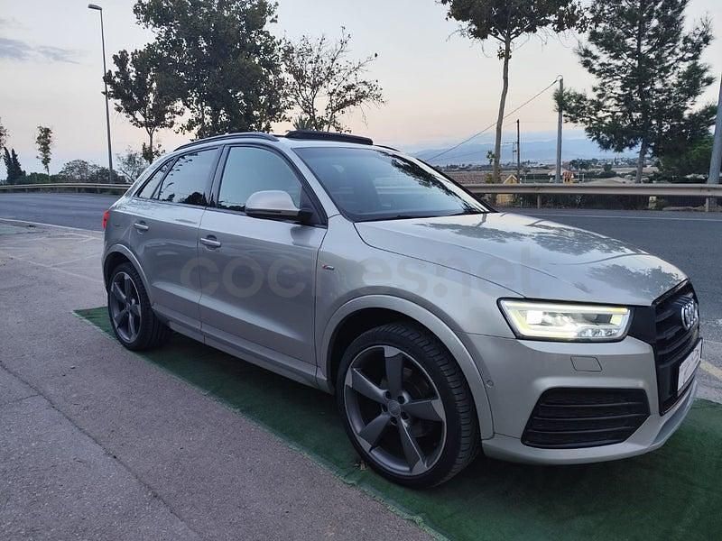 Usado Audi Q3 S-Line 150 CV (110 kW) 2016 Gris / plata SUV