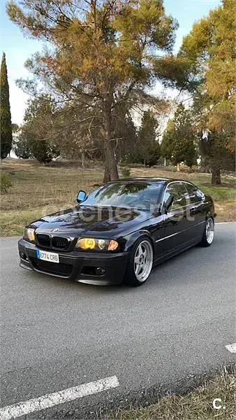 Usado BMW 320 150 CV (110 kW) 2000 Negro Coupe