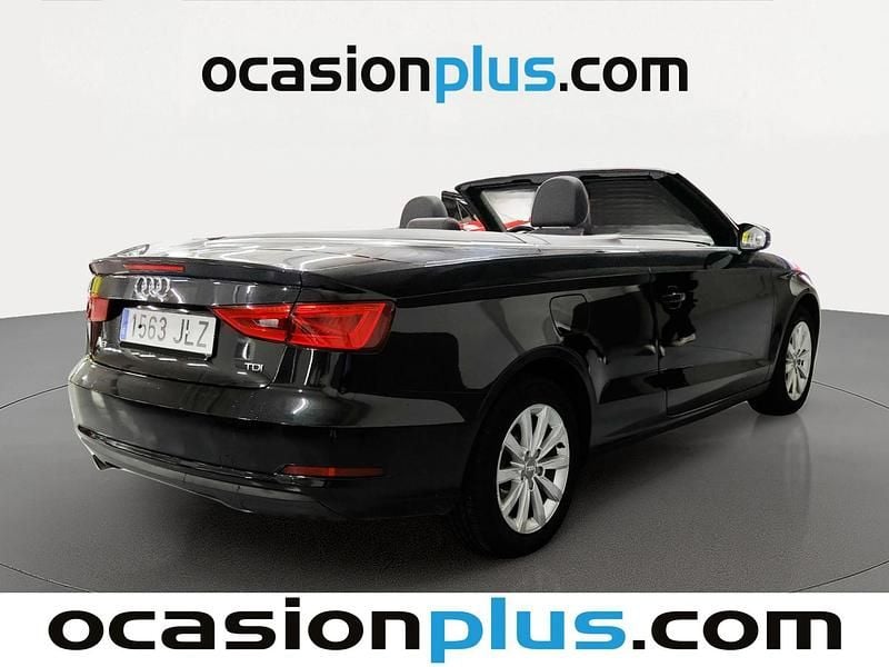 Usado Audi A3 Cabriolet Attraction 110 CV (80 kW) 2016 Negro Descapotable
