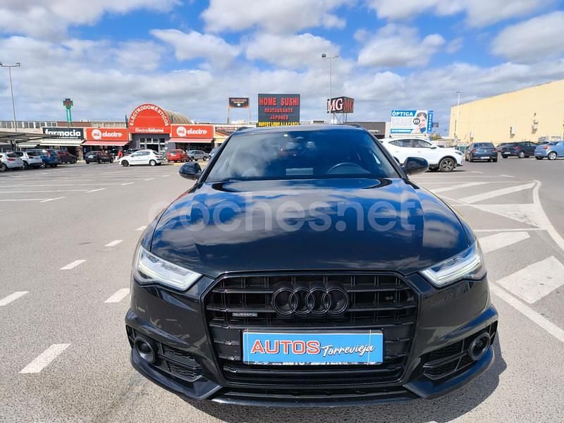 Usado Audi A6 S-Line 272 CV (200 kW) 2017 Negro Familiar