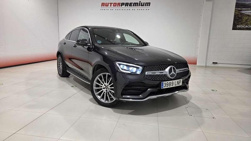 Negro Usado 2021 Mercedes GLC220 Coupe | 32.990 € (Buen precio) - Imagen 1/4