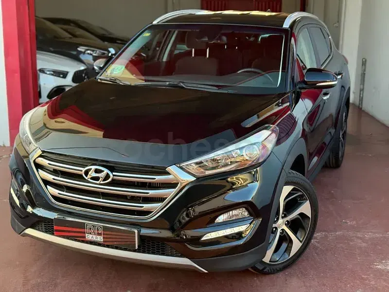 Usado Hyundai Tucson 136 CV (100 kW) 2016 Negro SUV