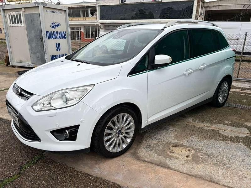 Usado Ford Grand C-Max Titanium 116 CV (85 kW) 2014 Blanco Monovolumen