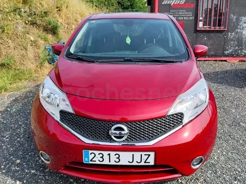 Usado Nissan Note Tekna 98 CV (72 kW) 2016 Granate Utilitario