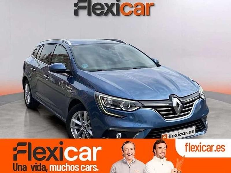 Azul Usado 2017 Renault Mégane GrandTour LIMITED Familiar | 9490 € (Precio justo) - Imagen 1/4