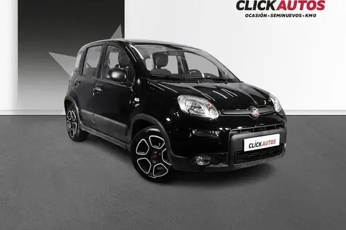 Usado Fiat Panda City Life 70 CV (51 kW) 2022 Negro Utilitario