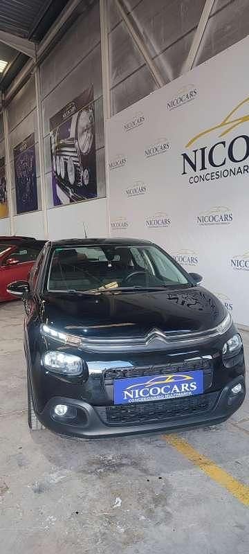 Usado Citroën C3 Feel 99 CV (72 kW) 2019 Negro Utilitario