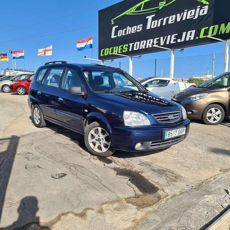 Usado Kia Carens LX 105 CV (77 kW) 2005 Azul Monovolumen