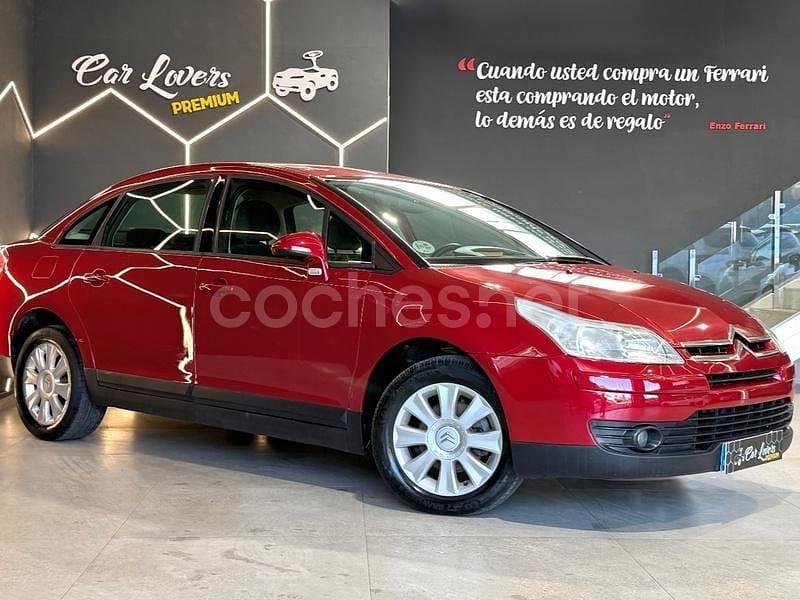Usado Citroën C4 110 CV (80 kW) 2009 Rojo Berlina