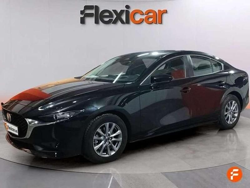 Usado Mazda 3 Prime-Line 140 CV (102 kW) 2025 Negro Berlina