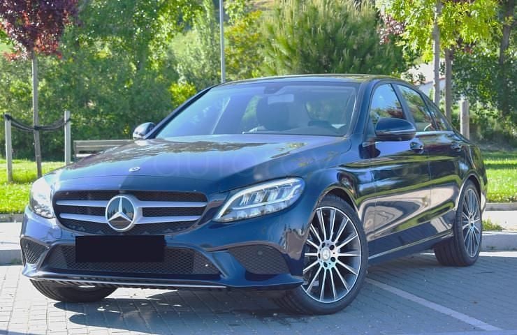 Azul Usado 2019 Mercedes C200 Advantage Berlina | 25.800 € (Precio justo) - Imagen 1/4