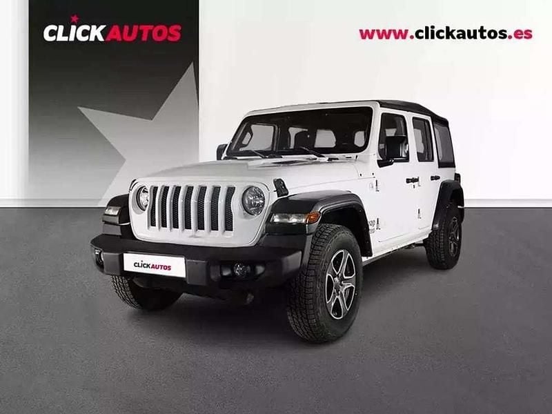 Blanco Usado 2019 Jeep Wrangler Sport SUV | 41.250 € (Super precio) - Imagen 1/4