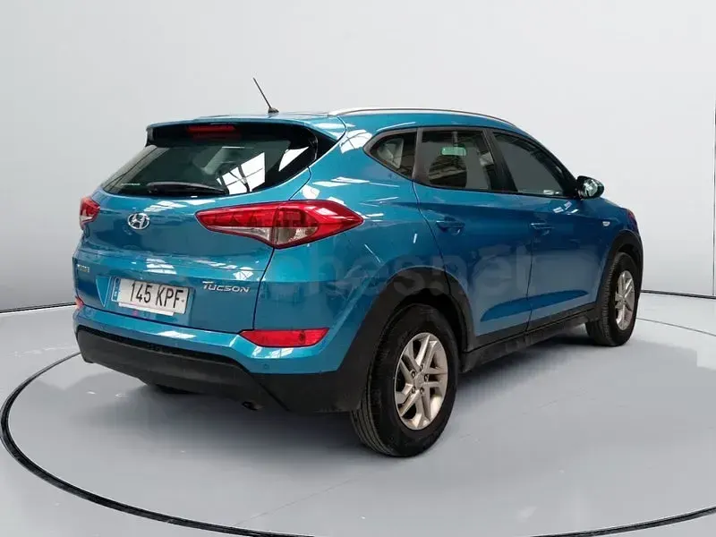 Usado Hyundai Tucson 115 CV (84 kW) 2018 Azul SUV