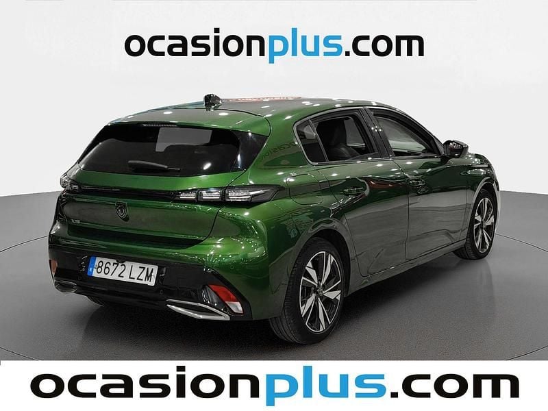 Usado Peugeot 308 Allure 131 CV (96 kW) 2022 Verde Utilitario