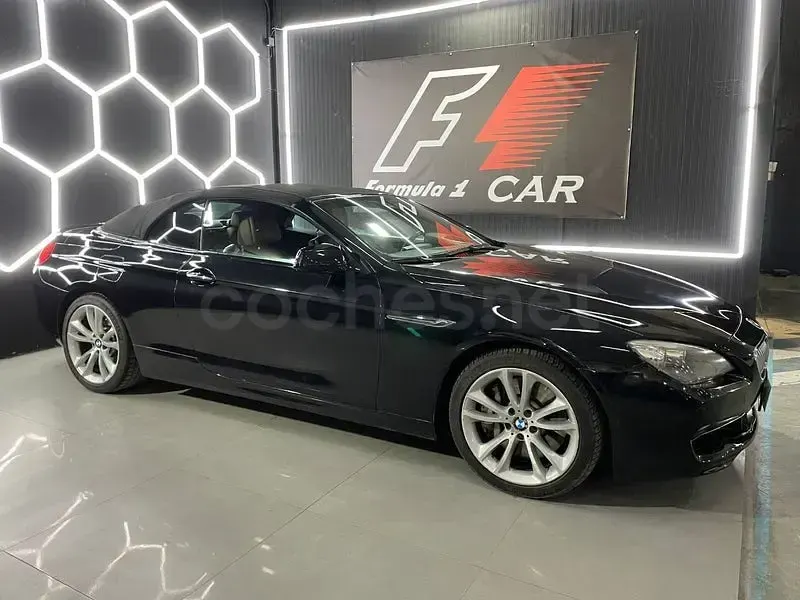 Usado BMW 650 Cabriolet 450 CV (330 kW) 2015 Negro Descapotable