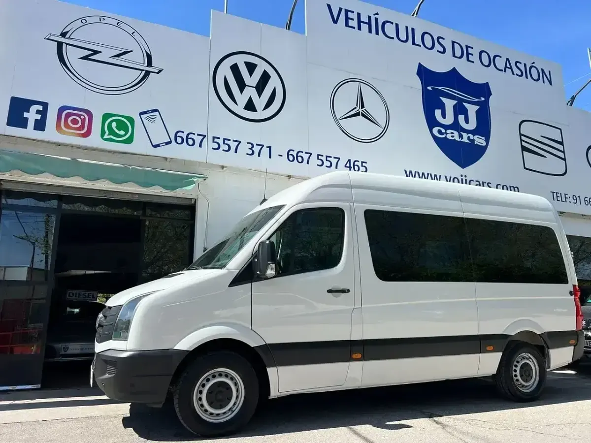 Usado VW Crafter Pro 109 CV (80 kW) 2015 Blanco Van