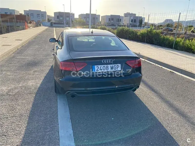 Usado Audi A5 Sportback S-Line 170 CV (125 kW) 2014 Negro Utilitario