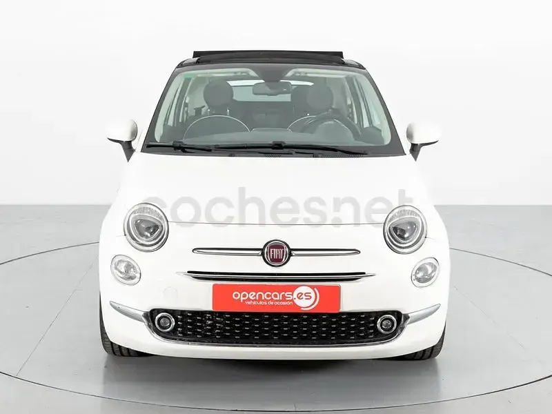 Usado Fiat 500C Lounge 85 CV (62 kW) 2016 Blanco Descapotable