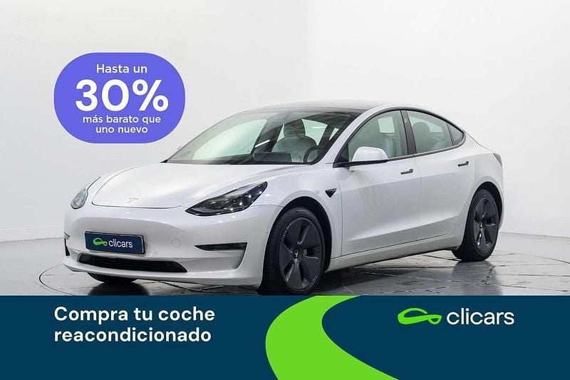 Blanco Usado 2021 Tesla Model 3 Berlina | 25.190 € (Buen precio) - Imagen 1/4