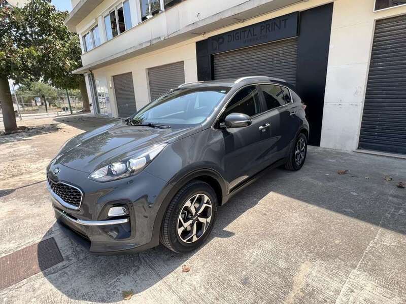 Gris Usado 2019 Kia Sportage SUV | 16.999 € (Precio justo) - Imagen 1/4