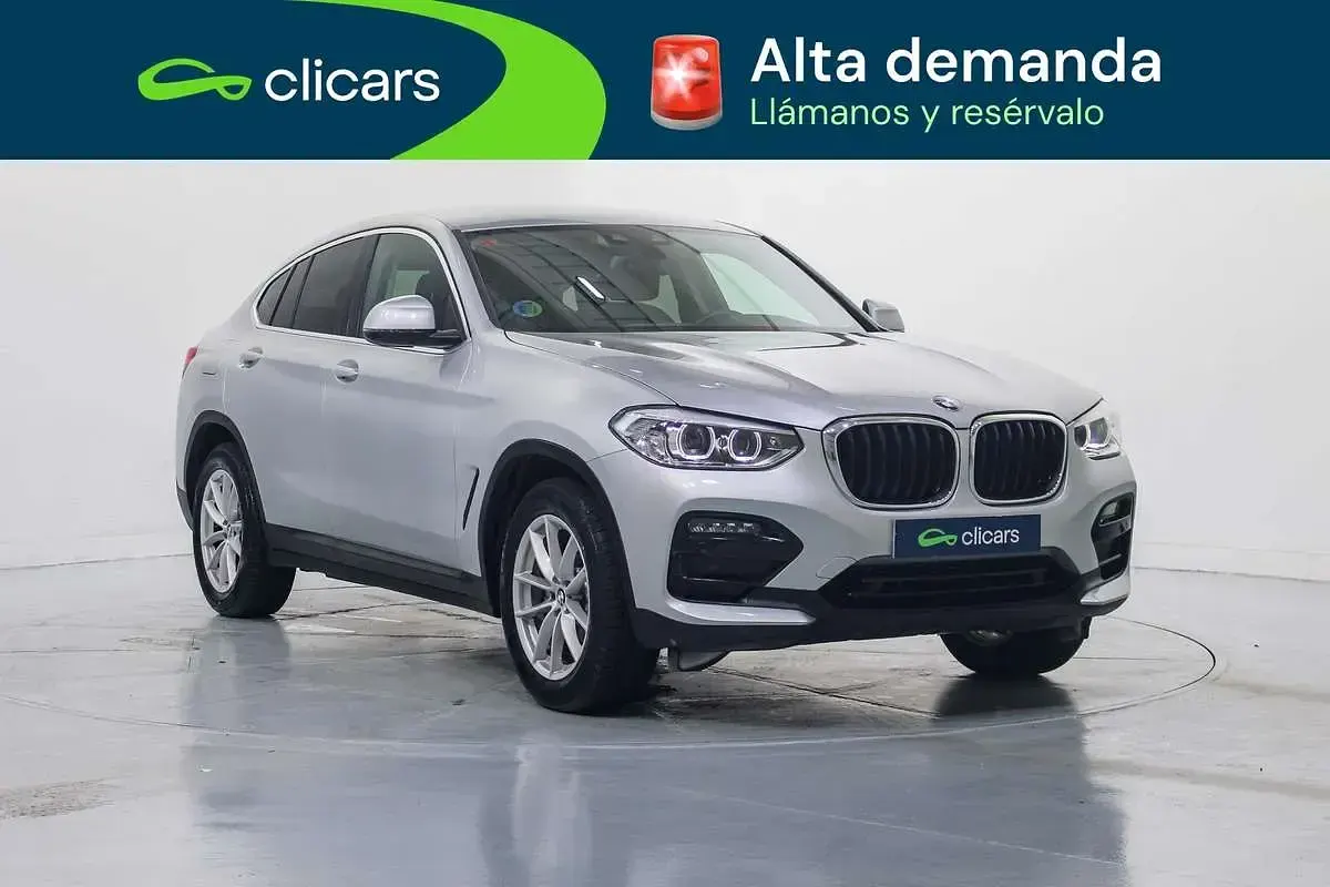 Usado BMW X4 190 CV (139 kW) 2021 Plateado SUV