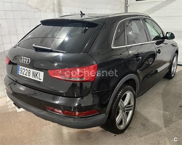 Usado Audi Q3 Attraction 150 CV (110 kW) 2017 Negro SUV