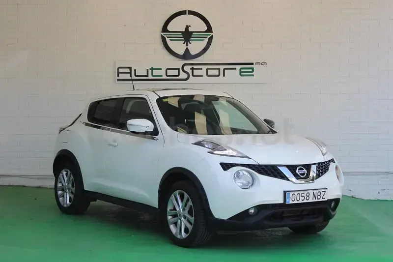 Käytetty Nissan Juke Acenta 115 HP (84 kW) 2014 Valkoinen Katumaasturi