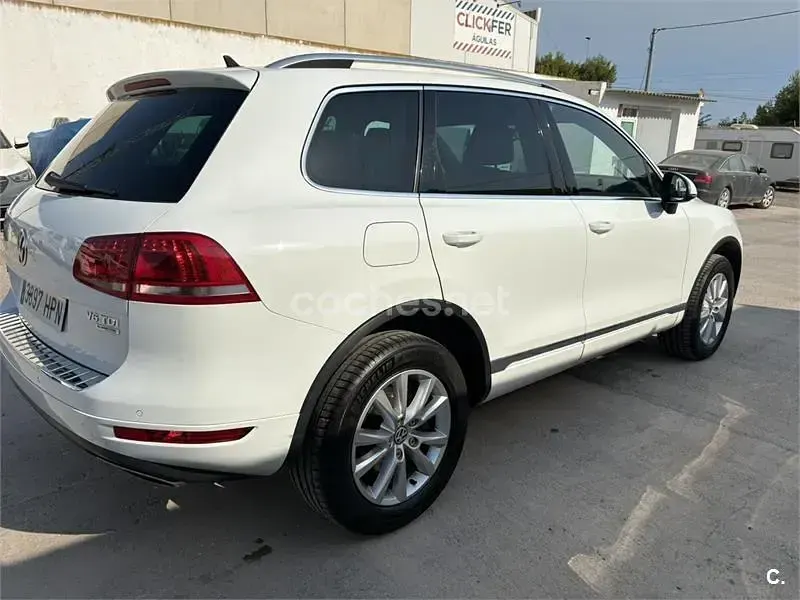 Usado VW Touareg 204 CV (150 kW) 2013 Blanco SUV