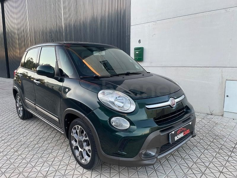 Usado Fiat 500L 95 CV (69 kW) 2013 Verde Monovolumen