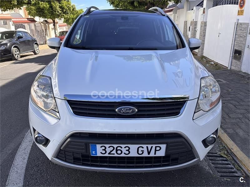 Usado Ford Kuga Titanium 136 CV (100 kW) 2010 Blanco SUV
