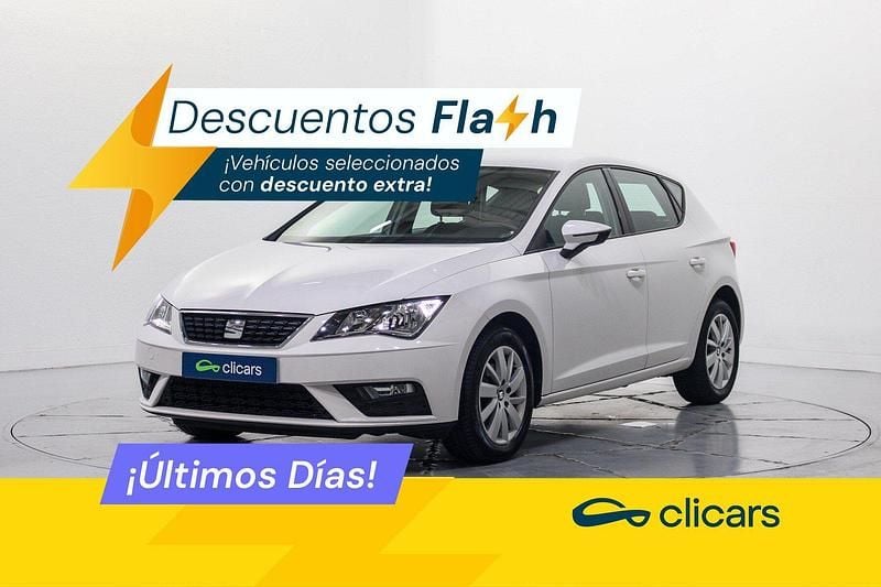 Usado Seat Leon Reference 115 CV (84 kW) 2017 Blanco Berlina