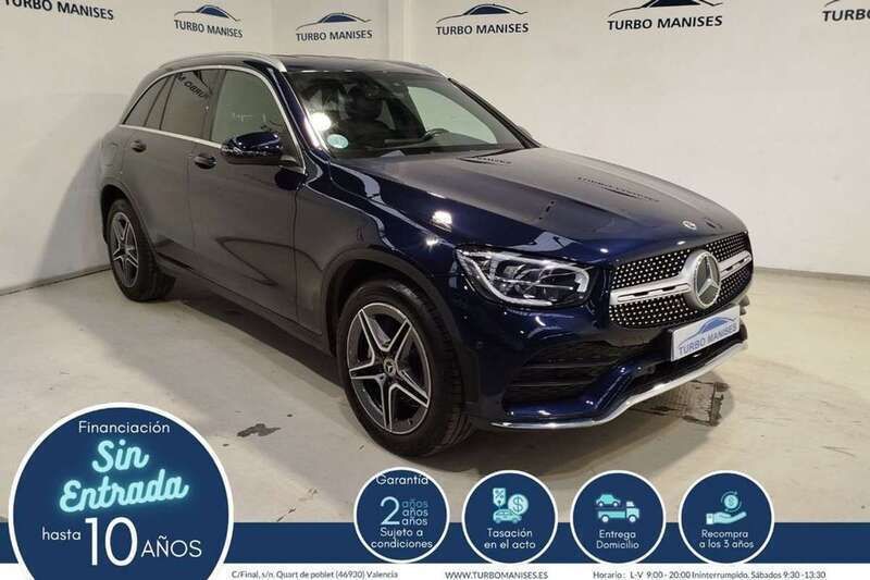 Amarillo Usado 2021 Mercedes GLC220 SUV | 37.990 € (Buen precio) - Imagen 1/4